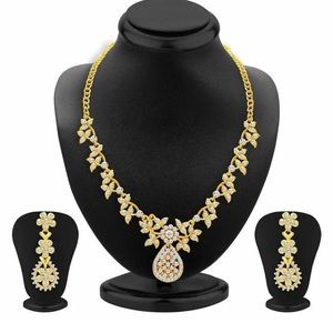 2 pc Indian necklace set